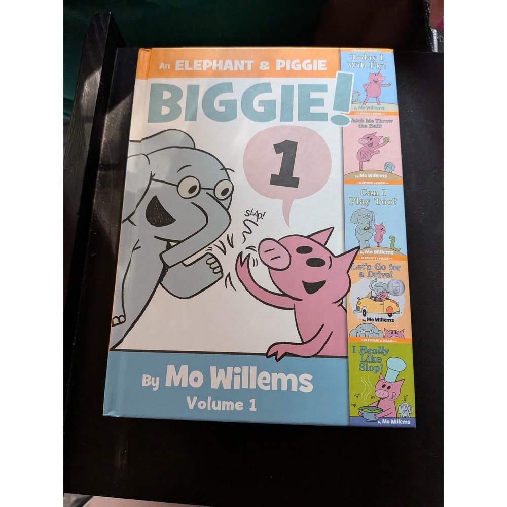Mo Willems Elephant & Piggie Biggie! Volumes 1 & 2 Hardcover Book Set Anthology